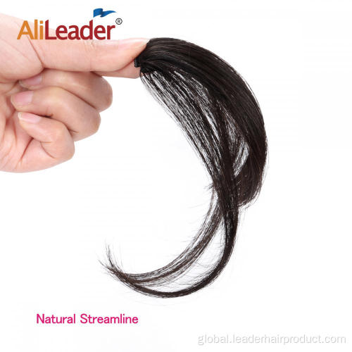 China Human Hair Front Fringe Clip in Hair Extension Manufactory